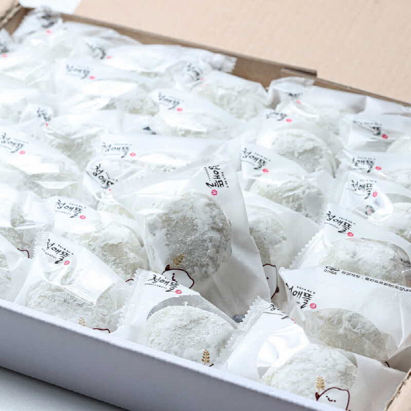 [개별포장] 모찌 찹쌀떡 50g*30개입 아침식사대용 선물용