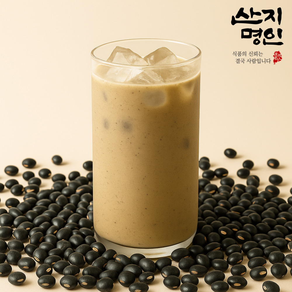 [산지명인] 서리태가루 500g 두번 볶아 더 고소한 100% 국산 서리태