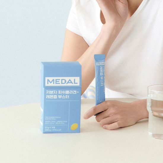 귤메달 저분자 피쉬콜라겐 + 레몬즙부스터 2주 (1box) 대표이미지 섬네일