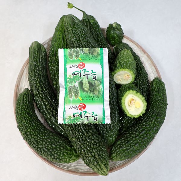 국내산 100% 여주즙 무첨가 순수 생여주 원액 100ml  60포