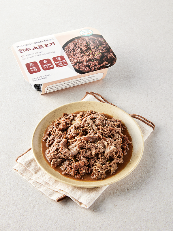 [묶음할인] 0.9mm 부드러운 한우 소불고기 (500g x 2팩) 대표이미지 섬네일