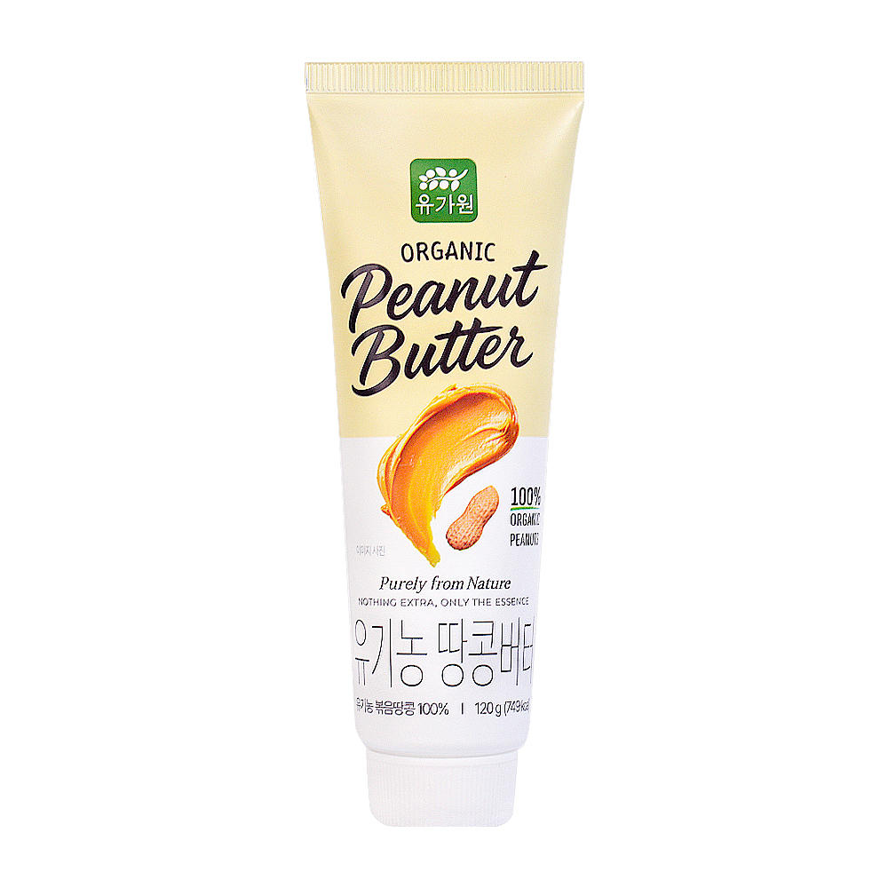유기농 땅콩버터 튜브 120g