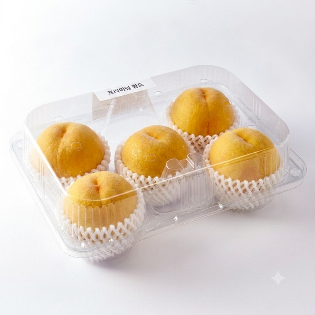 GAP 말랑몰랑 황도 복숭아 (1.25kg, 4~5과)