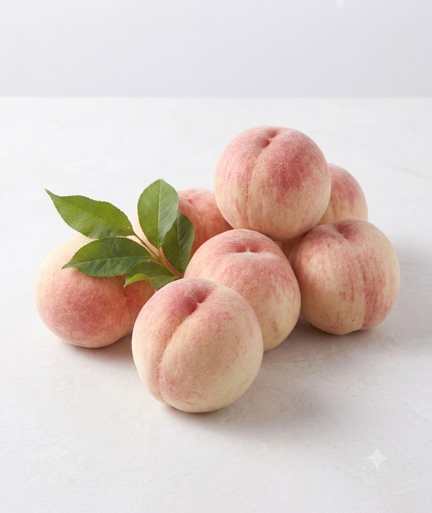 GAP 아삭쫀득 백도 복숭아 2입 (600g 내외)