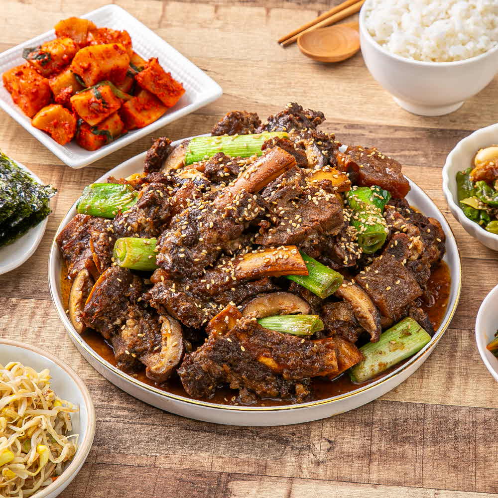 갈비찜 밀키트 소갈비찜 찜갈비 1.5kg