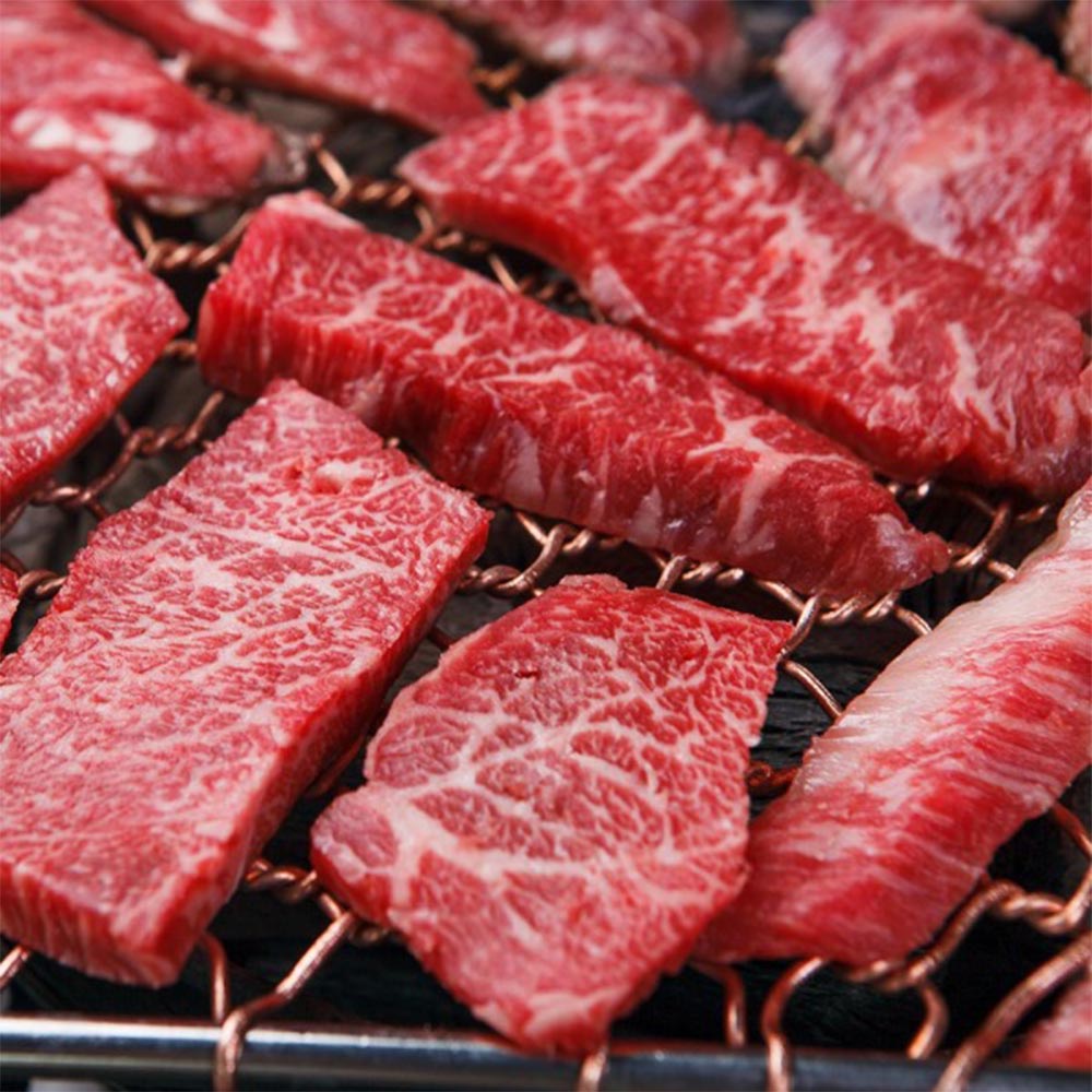 소고기 모듬 등심 부채 토시, 안창살 각 200g 총 800g