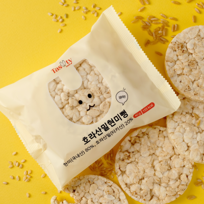 무설탕 무첨가물 뻥튀기 호라산밀현미뻥(40g)/12봉 대표이미지 섬네일