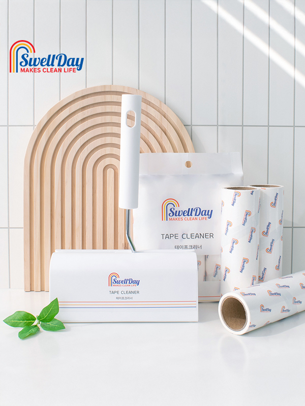 스웰데이 테이프클리너 7종세트 (본체+밀대+리필3입)