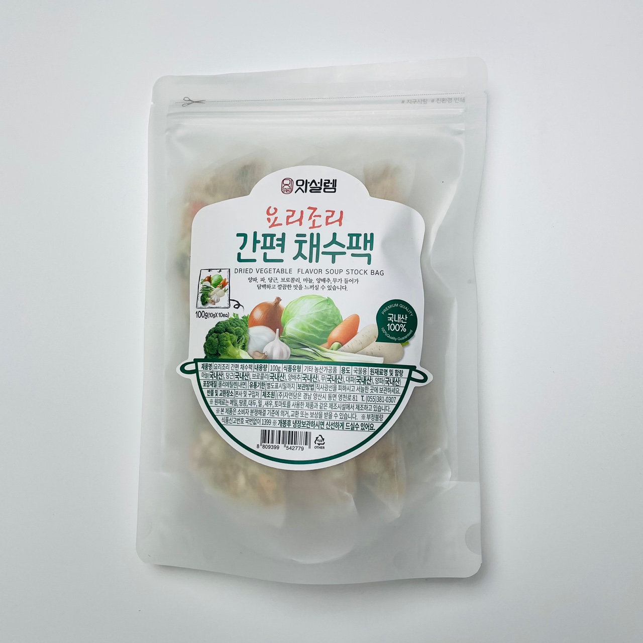 간편 채수팩 100g (10g*10ea)