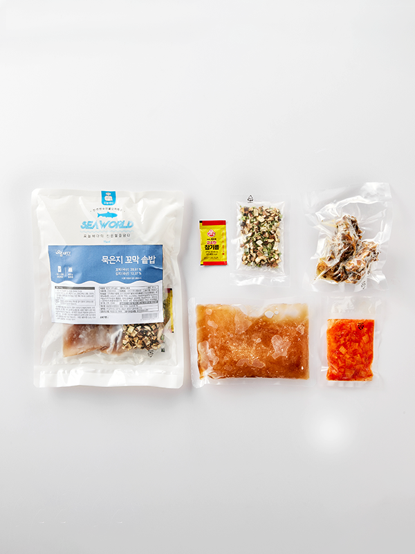 묵은지 꼬막 솥밥키트 (485g/2인분)