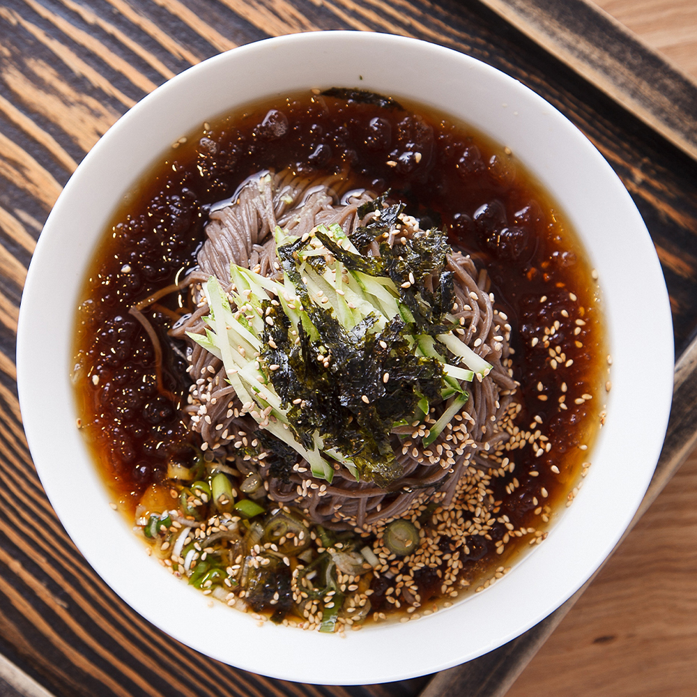 쫄깃탱글한 생면! 살얼음동동 시원한 메밀소바 콩국수 6인분 세트