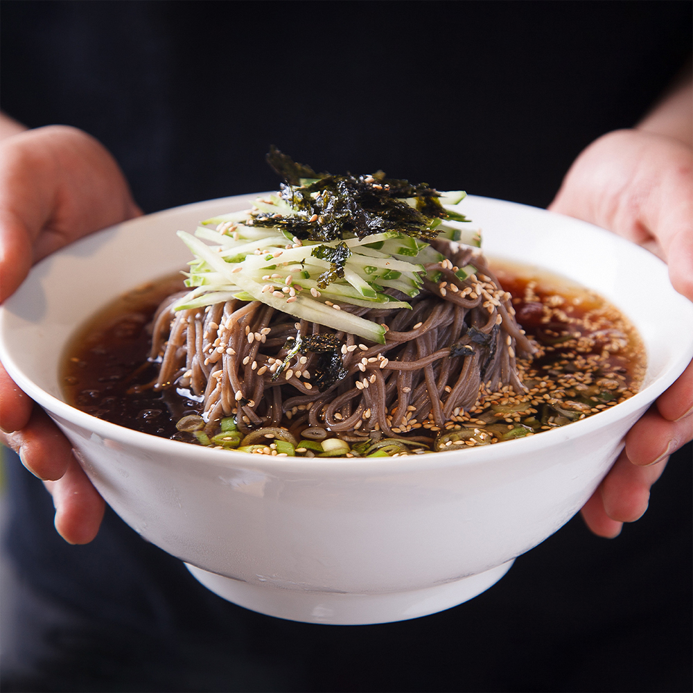 쫄깃탱글한 생면! 살얼음동동 시원한 메밀소바 콩국수 6인분 세트 대표이미지 섬네일