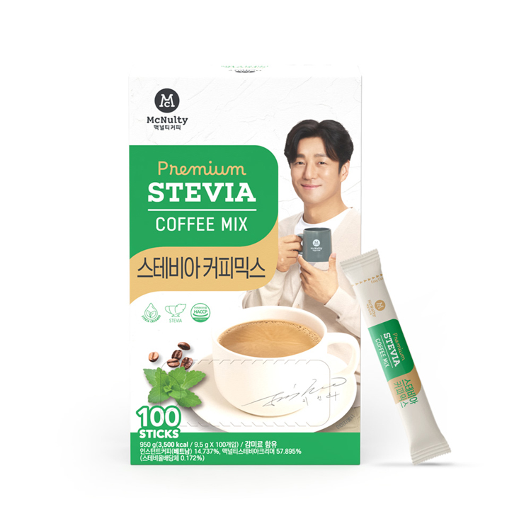 맥널티 스테비아 당제로 오리지널 커피믹스 100T