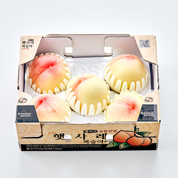 [유명산지]햇사레 복숭아1.5kg(4~6입내외)