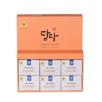 [샘물자리] 오곡누룽지선물세트 30개입(5p x 6박스)