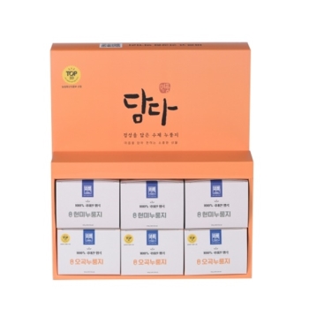 [샘물자리] 오곡현미누룽지선물세트 30개입(5p x 6박스)