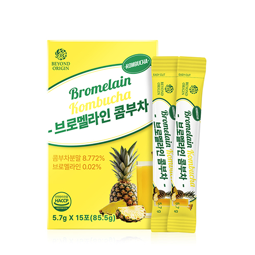 [비욘드오리진] 브로멜라인 콤부차 5g x 15포