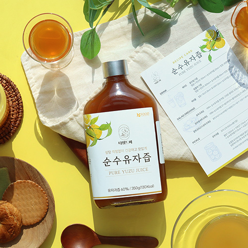 건강한 고흥 알룰로스 순수유자즙 1병 저당 건더기없는유자청