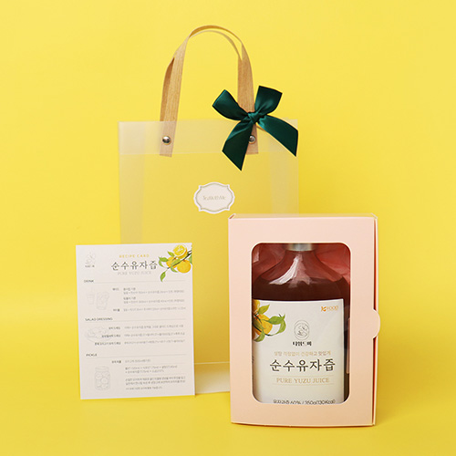 건강한 고흥 알룰로스 순수유자즙 1병 저당 건더기없는유자청