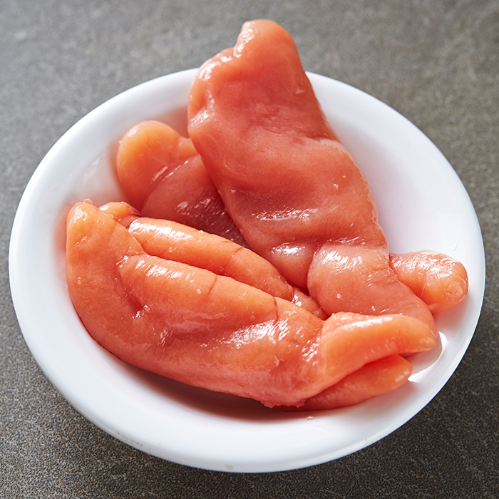 입에서 톡톡 터지는 무색소 저염 백명란젓 400g 못난이 파지 명란젓 젓갈