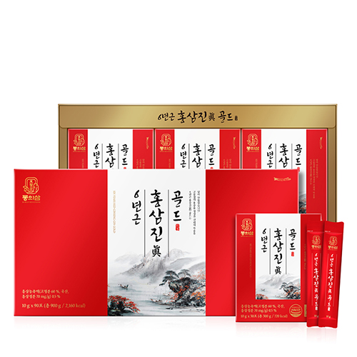 [동의삼] 6년근 홍삼진 골드 10g x 90포