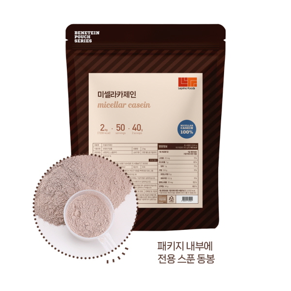 미셀라 카제인 분리 우유 단백질 원물 프로틴 보충제 무맛 2kg