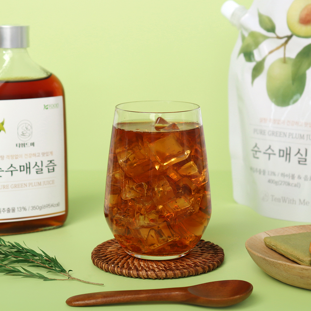 저당 알룰로스 순수매실즙 1팩 400g 매실청 소스