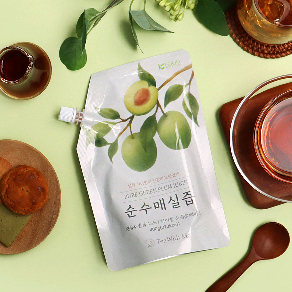 저당 알룰로스 순수매실즙 1팩 400g 매실청 소스