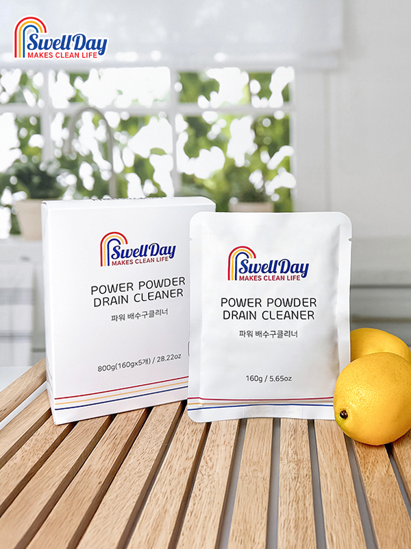스웰데이 파워 배수구클리너 분말형 160g 10개 (5개입X2박스)