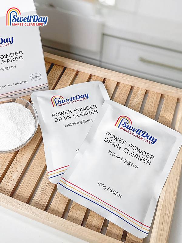 스웰데이 파워 배수구클리너 분말형 160g 10개 (5개입X2박스)
