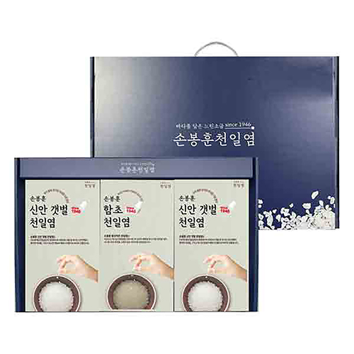 손봉훈천일염 오리진솔트 3종 선물세트
