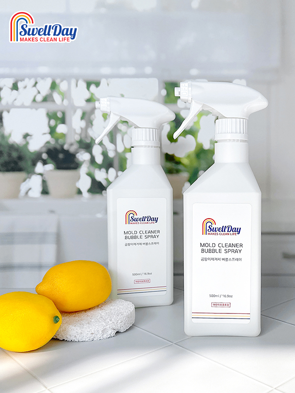 스웰데이 곰팡이제거제 버블스프레이 500ml 2개입