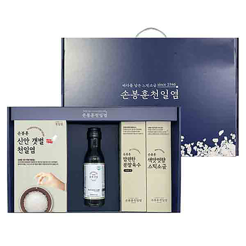 손봉훈천일염 요리의정석 4종 선물세트 A