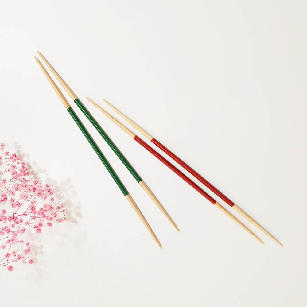 야마치쿠 양면 요리용 대나무 젓가락 33cm 5color