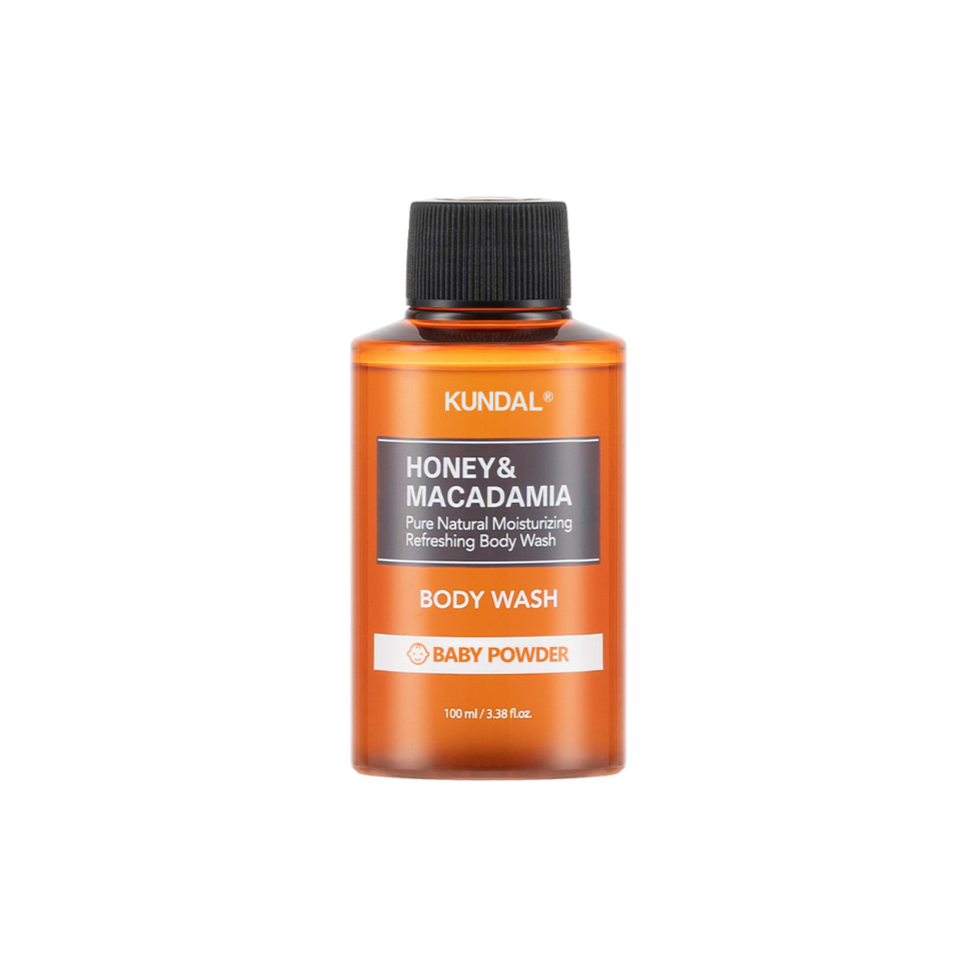 쿤달 허니 앤 마카다미아 퓨어 바디워시 베이비파우더향 100ml