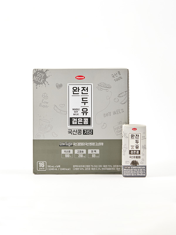 [입점특가] 완전두유 국산콩 검은콩 저당(190ml x 16입)