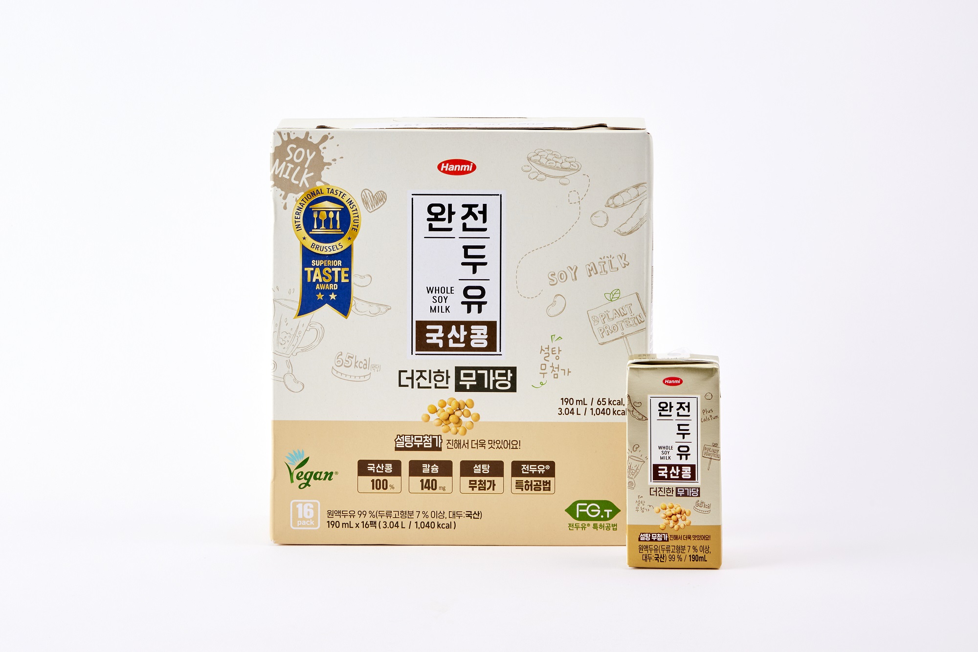 완전두유 더진한 국산콩 무가당