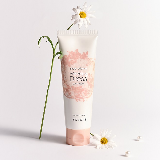 잇츠스킨 시크릿 솔루션 웨딩드레스 퓨어 톤업 크림 100ml