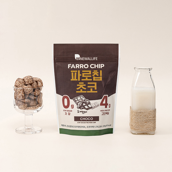다이어트 과자 파로칩 (콩고물,오리지날,초코/20g)