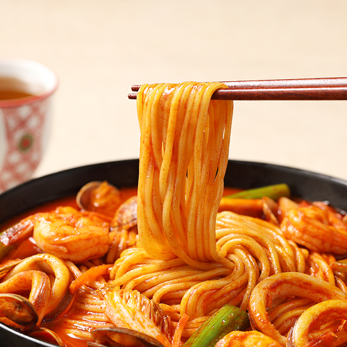 쿡솜씨 해물짬뽕 생면 짬뽕 밀키트 1인분 (냉동보관)