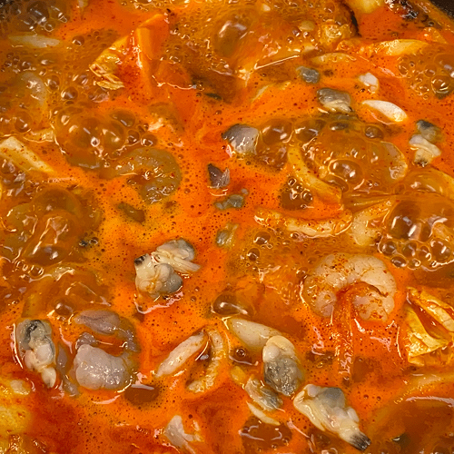 쿡솜씨 해물짬뽕 생면 짬뽕 밀키트 1인분 (냉동보관)