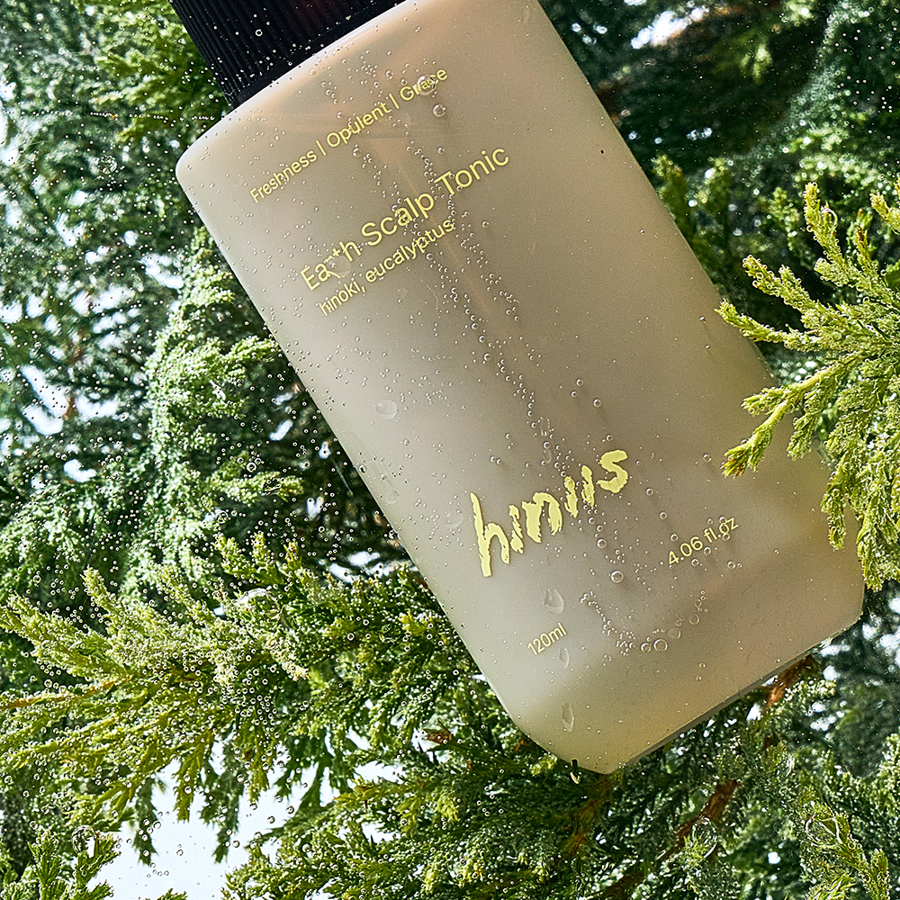 [히니스] 어스 두피 토닉(120ml) 편백수79% 편백오일 탈모증상완화 피톤치드 보습 쿨링 영양 케어
