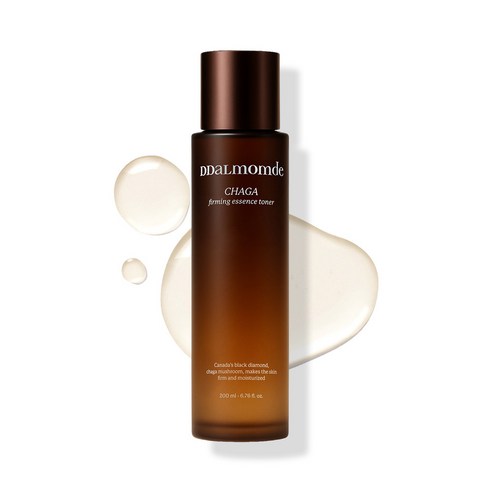 딸맘드 비건 항산화 효과85.97% [항산화,면역,탄력]수분,차가버섯추출60% 탄탄 에센스 토너200ml