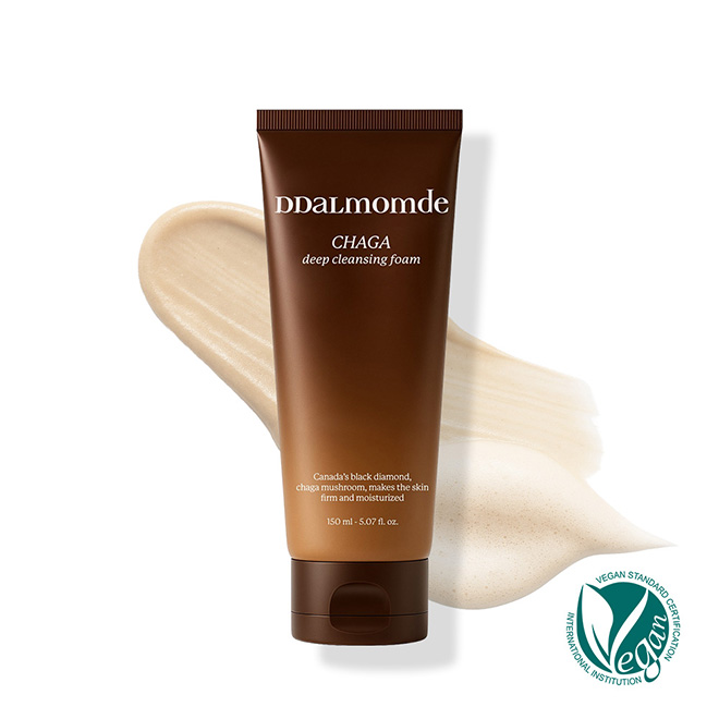 딸맘드 비건 차가버섯10% 약산성 아미노산 수분버블 클렌징폼150ml 대표이미지 섬네일
