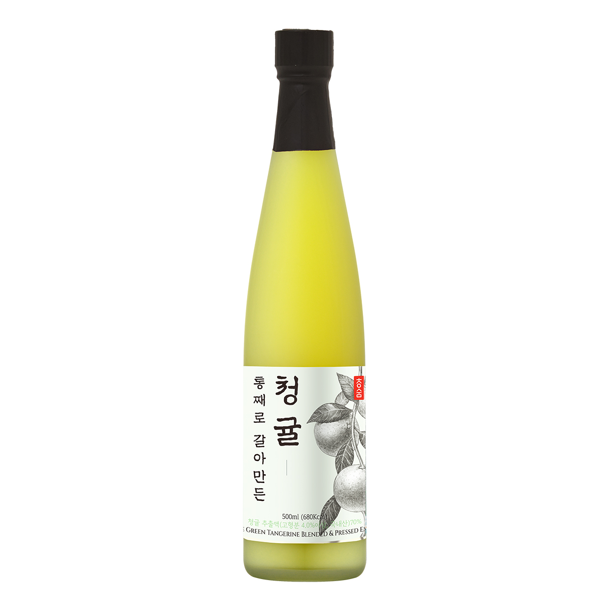 통째로 갈아만든 청귤 원액 500ml