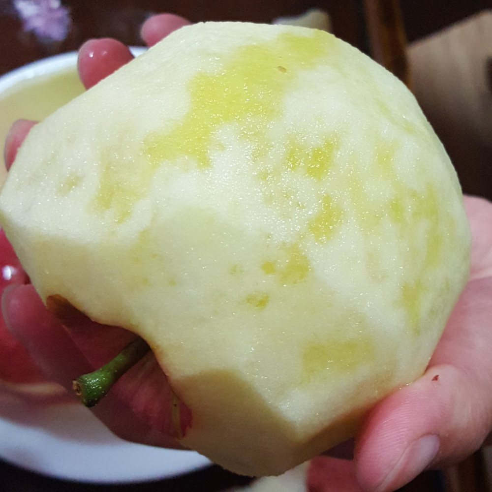 햇 수확 아삭달콤한 청송 사과 1kg 3kg 5kg