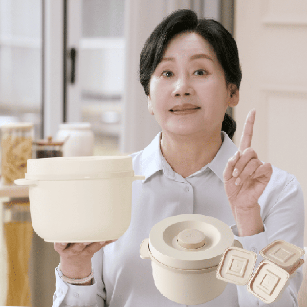 홍여진의 하이로 건강 저당밥솥 본품 1개 + 밀폐용기 4세트