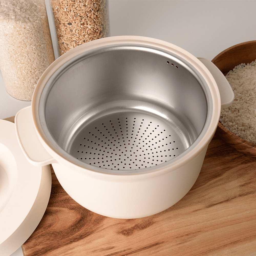 홍여진의 하이로 건강 저당밥솥 본품 1개 + 밀폐용기 4세트