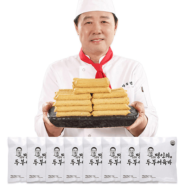 조봉창 명인 두부 어육바 30g X 5개 X 8봉 총 40개 1.2kg