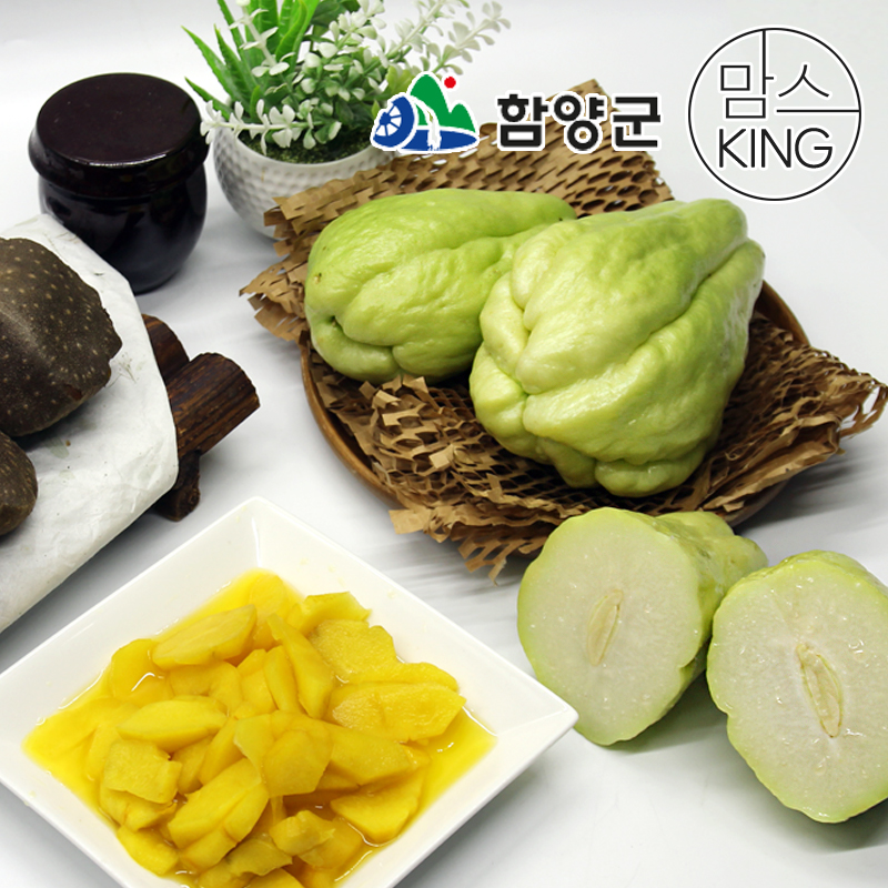 [함양군]함양자연농부 지리산 함양 26년산 햇 차요테 실속형 1kg/2kg/3kg/5kg 대표이미지 섬네일